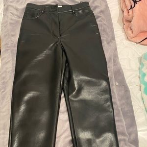 Wilfred faux leather pants size 6